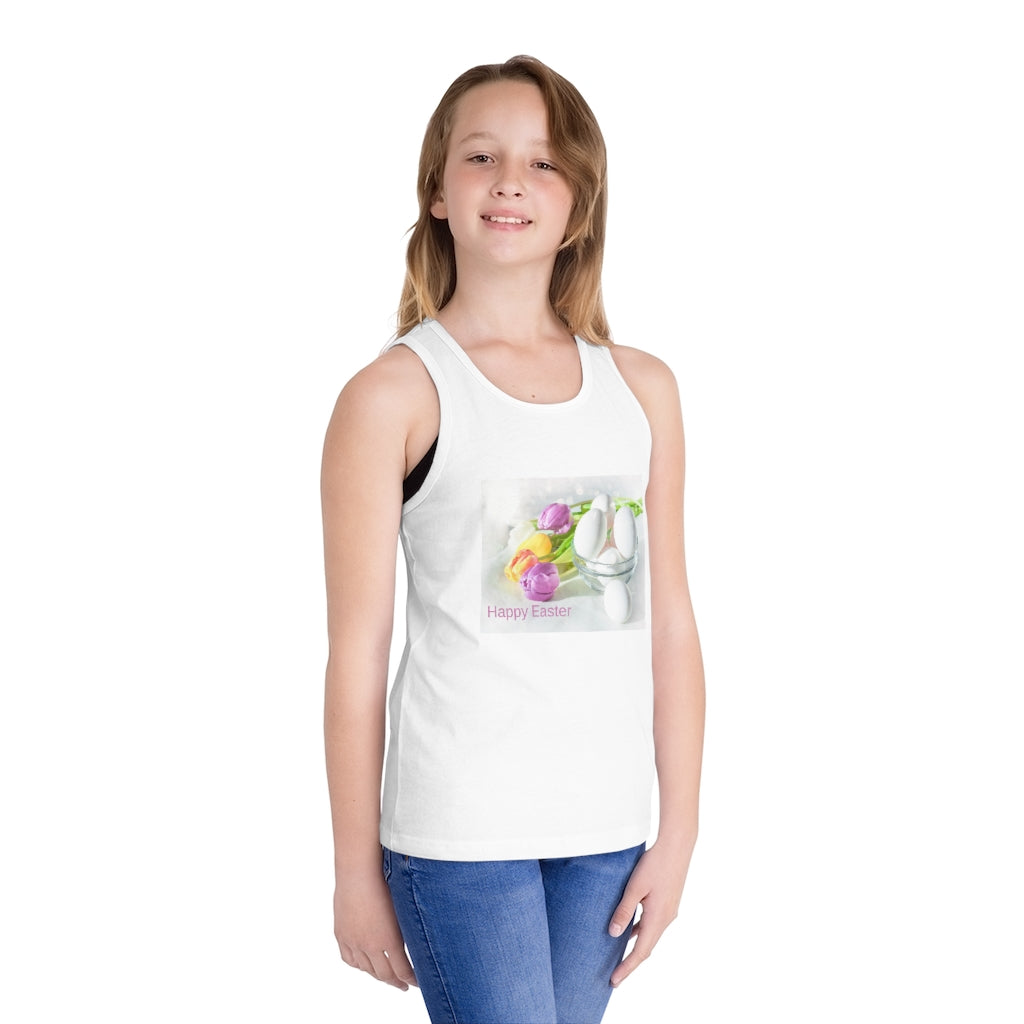 Happy Easter Jersey Tank Top