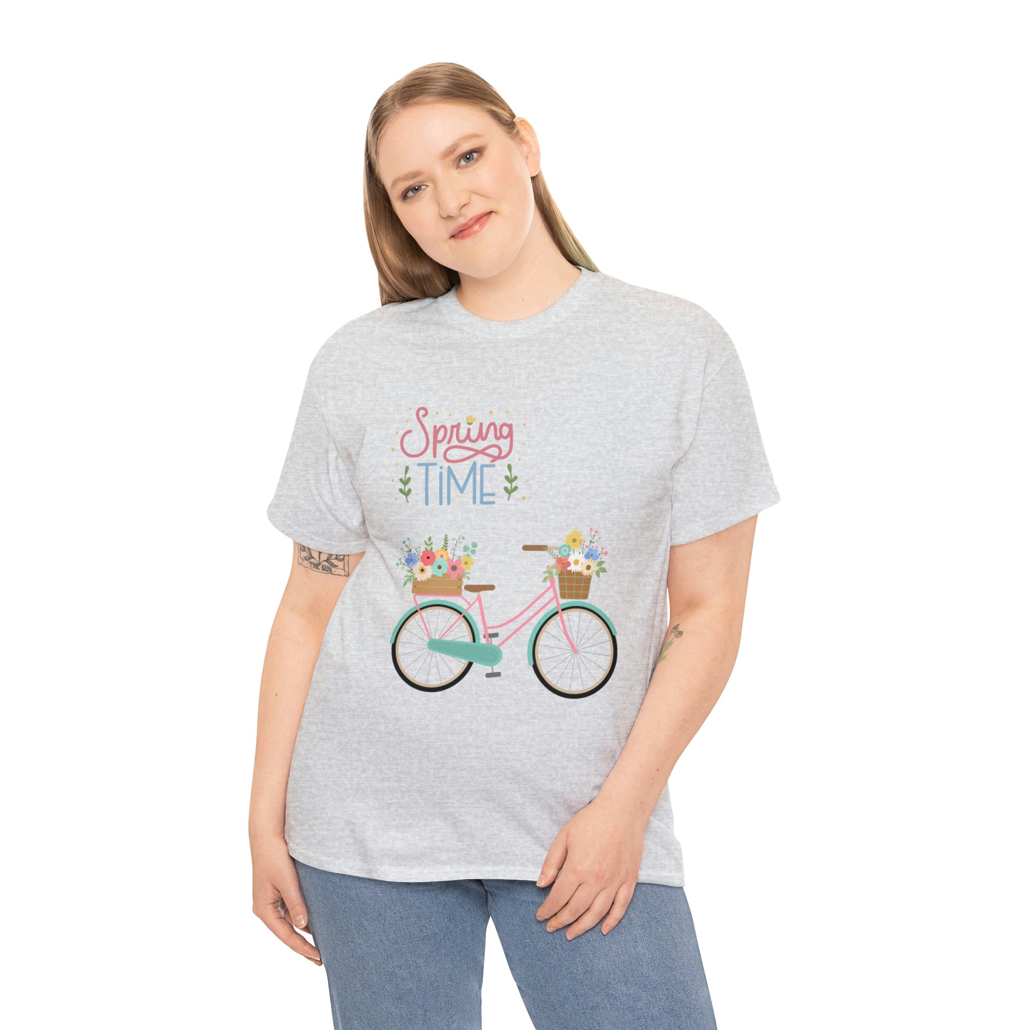 Spring Time Unisex Heavy Cotton Tee
