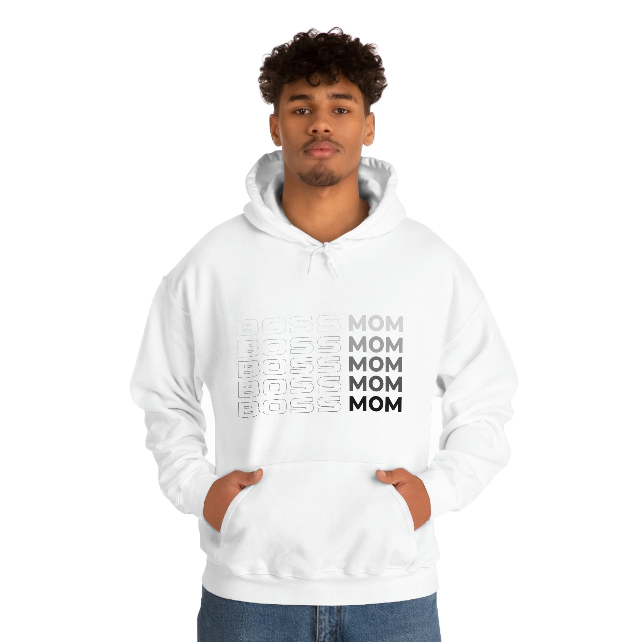 Boss Mom Unisex Heavy Blend™ Hooded Sweatshirt