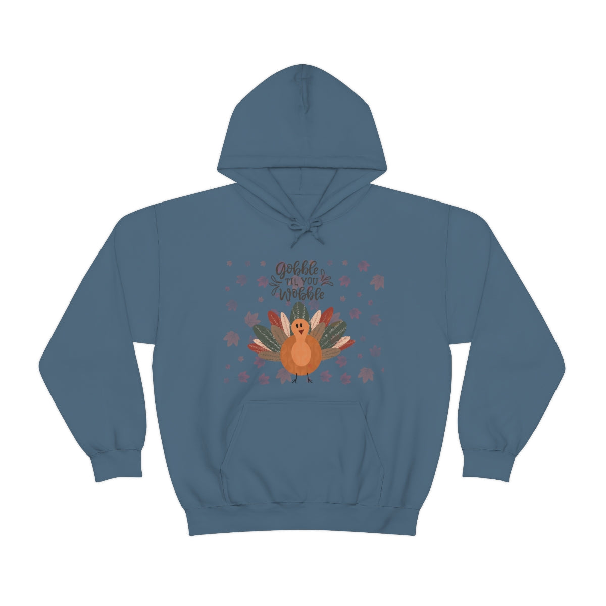 Gobble Til You Wobble Unisex Heavy Blend™ Hooded Sweatshirt