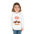 Cute Thanksgiving Turkey Pilgrim Toddler Pullover Fleece Hoodie