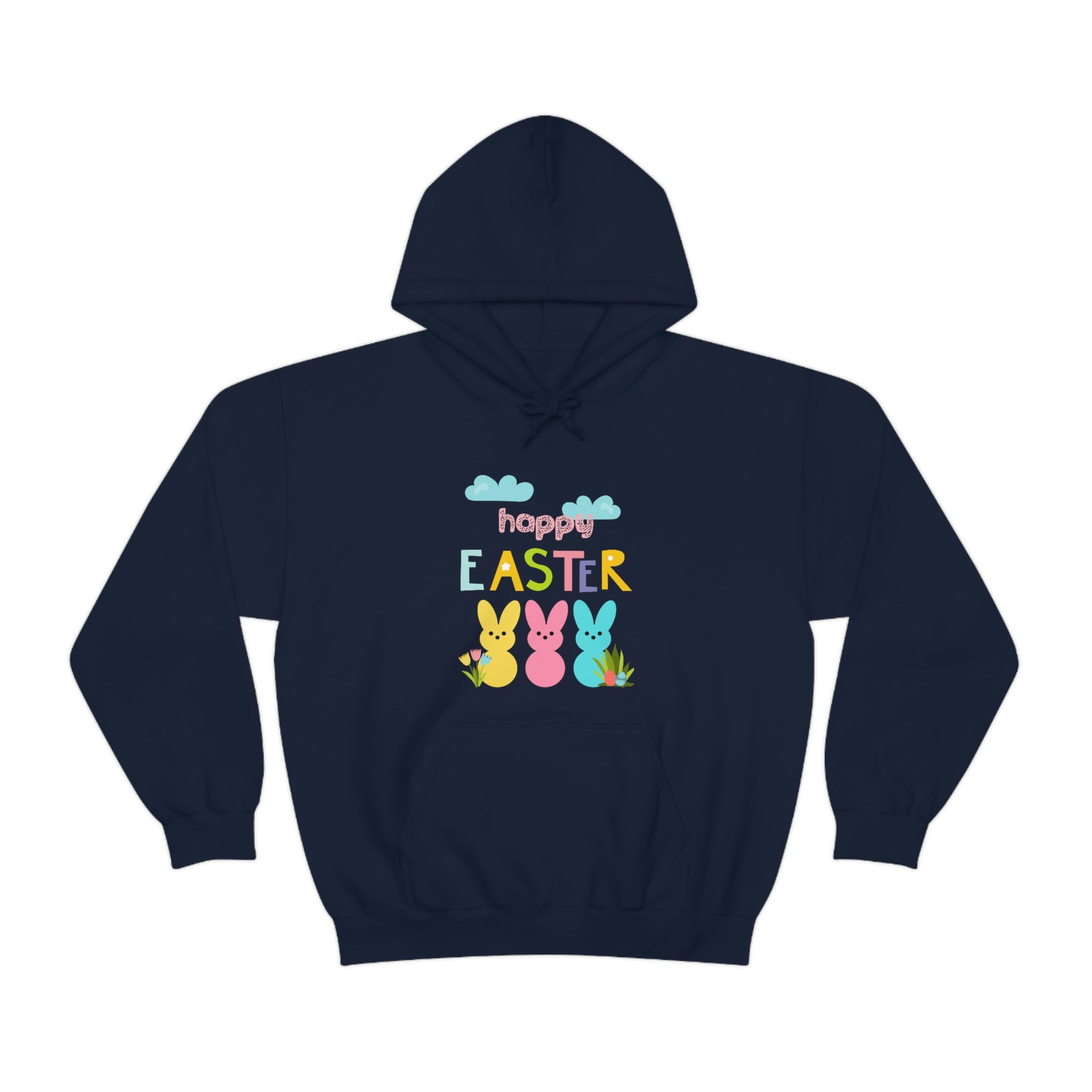 Happy Easter Bunny Unisex Heavy Blend™ Hooded Sweatshirt