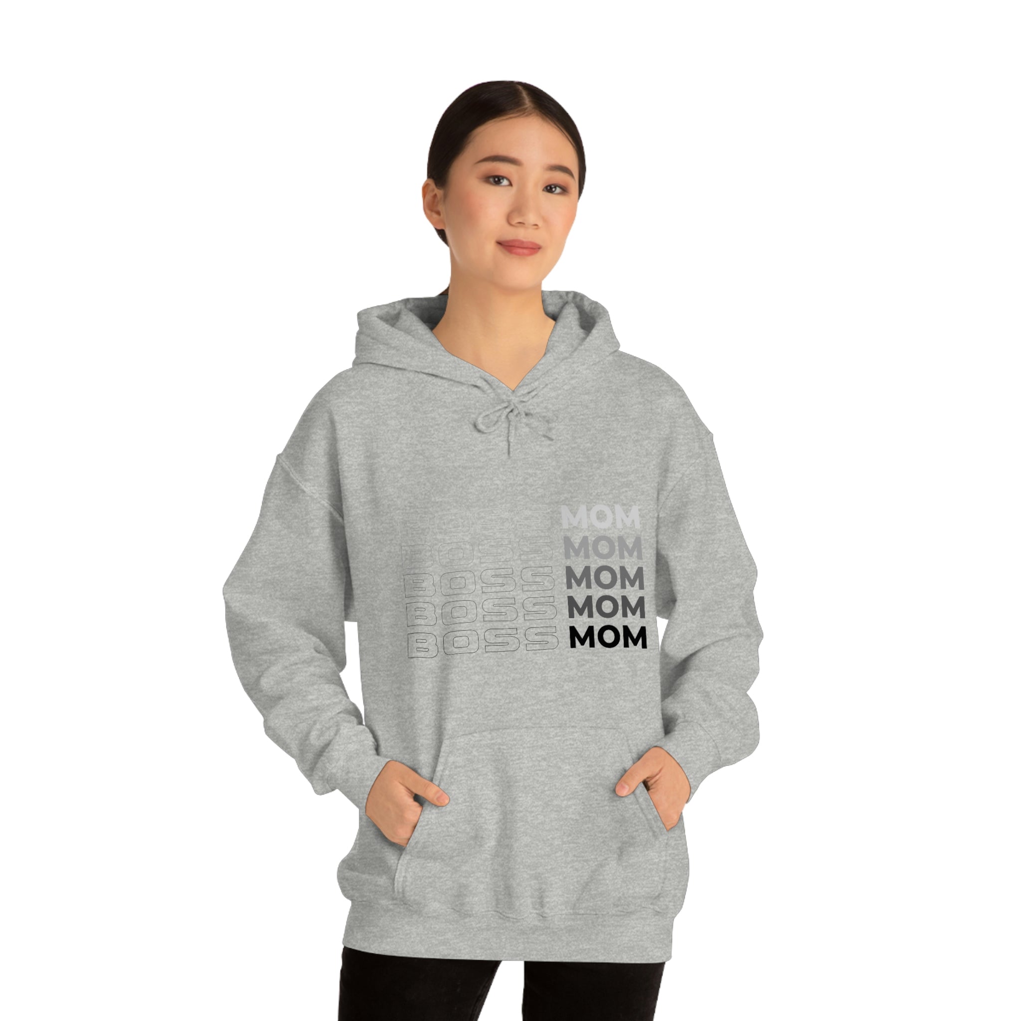 Boss Mom Unisex Heavy Blend™ Hooded Sweatshirt