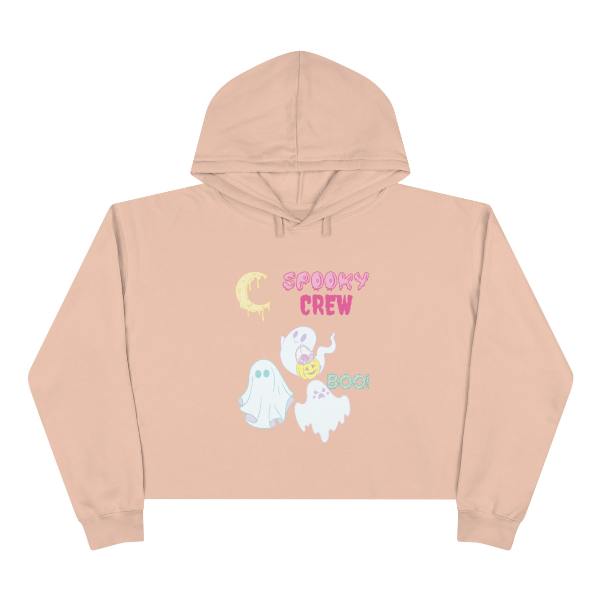 Spooky Crew BOO Crop Hoodie