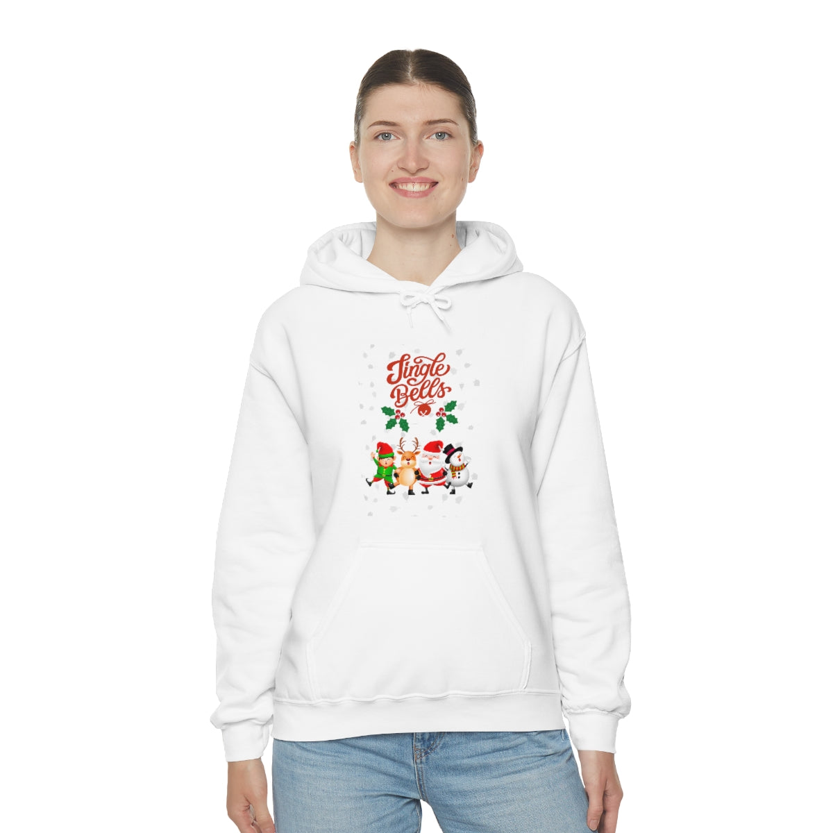 Jingle Bells Unisex Heavy Blend™ Hooded Sweatshirt