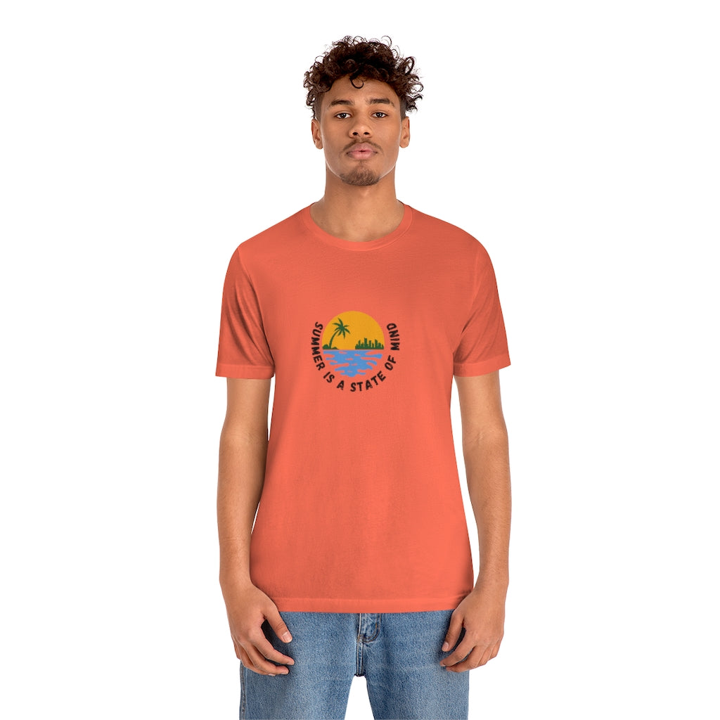 Summer Is A State Of Mind Unisex Jersey Short Sleeve Tee