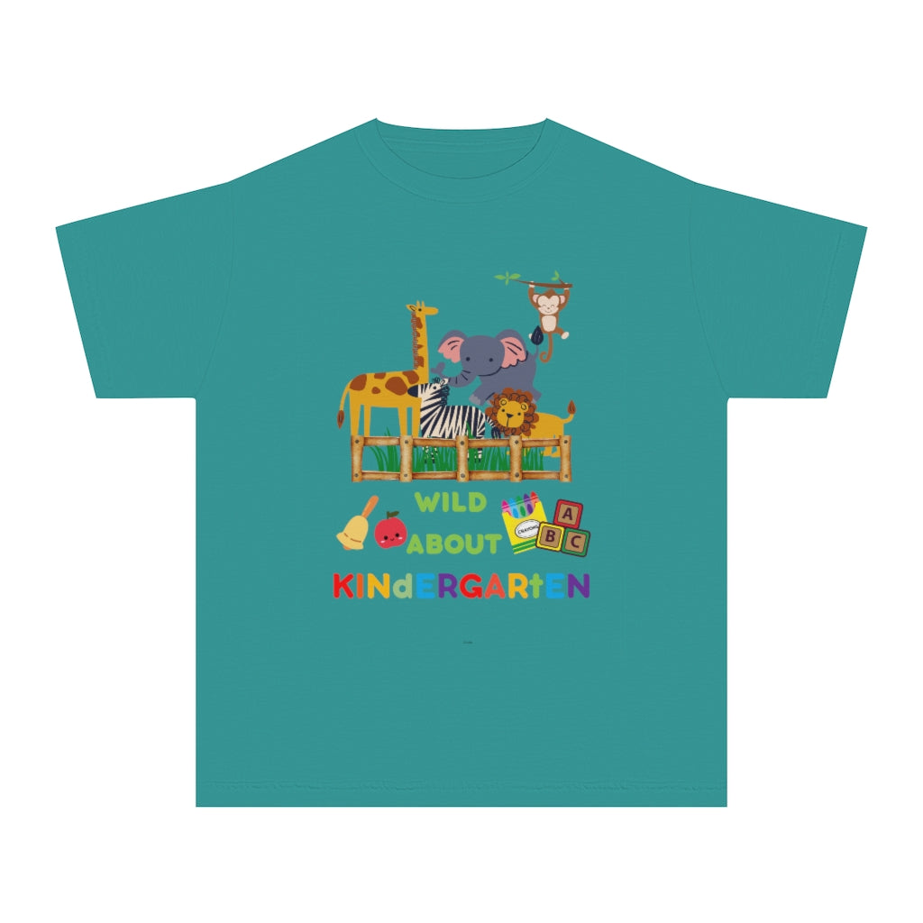 Wild About Kindergarten Youth Midweight Tee