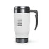 Boss Mom Stainless Steel Travel Mug with Handle, 14oz