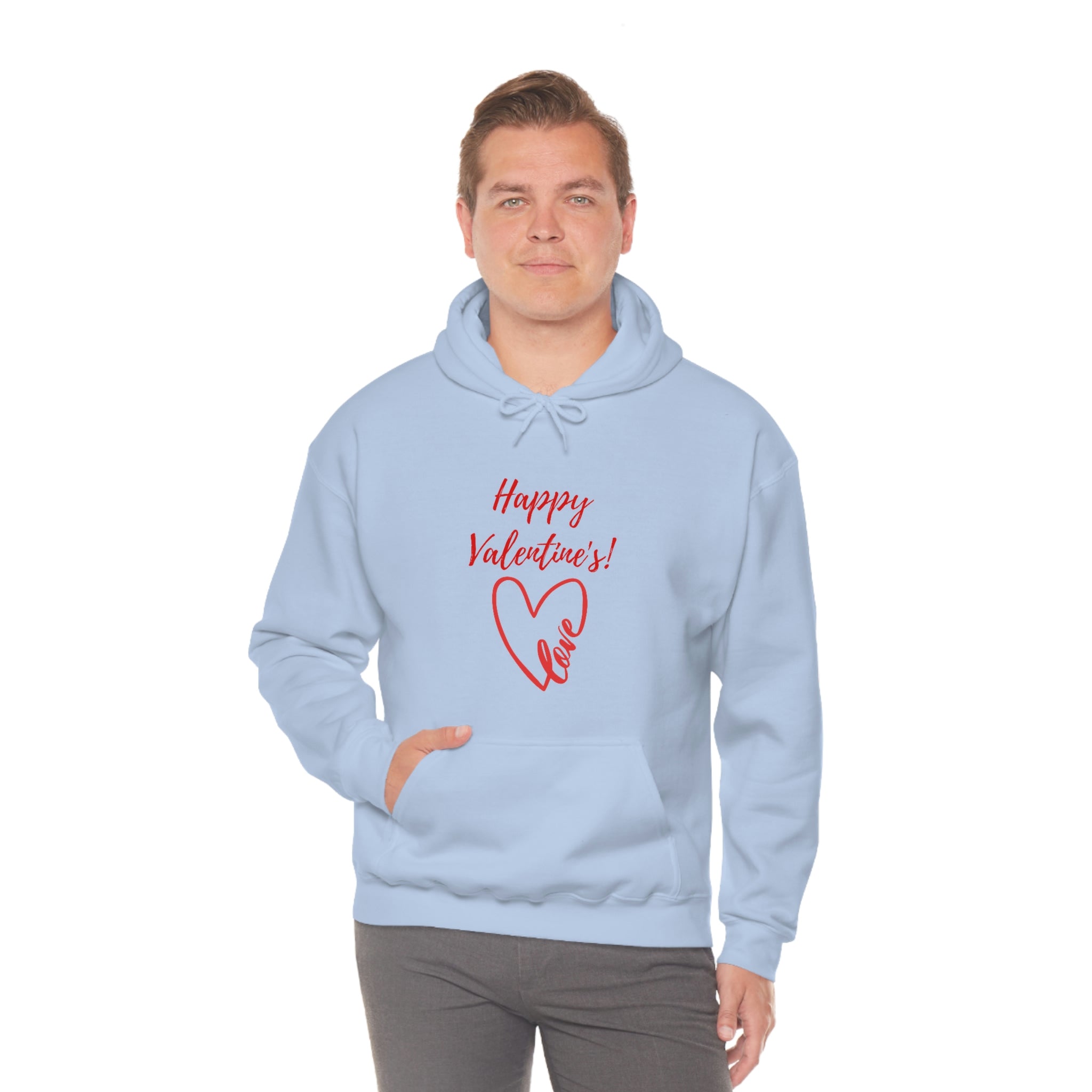 Happy Valentine's Love! Unisex Heavy Blend™ Hooded Sweatshirt