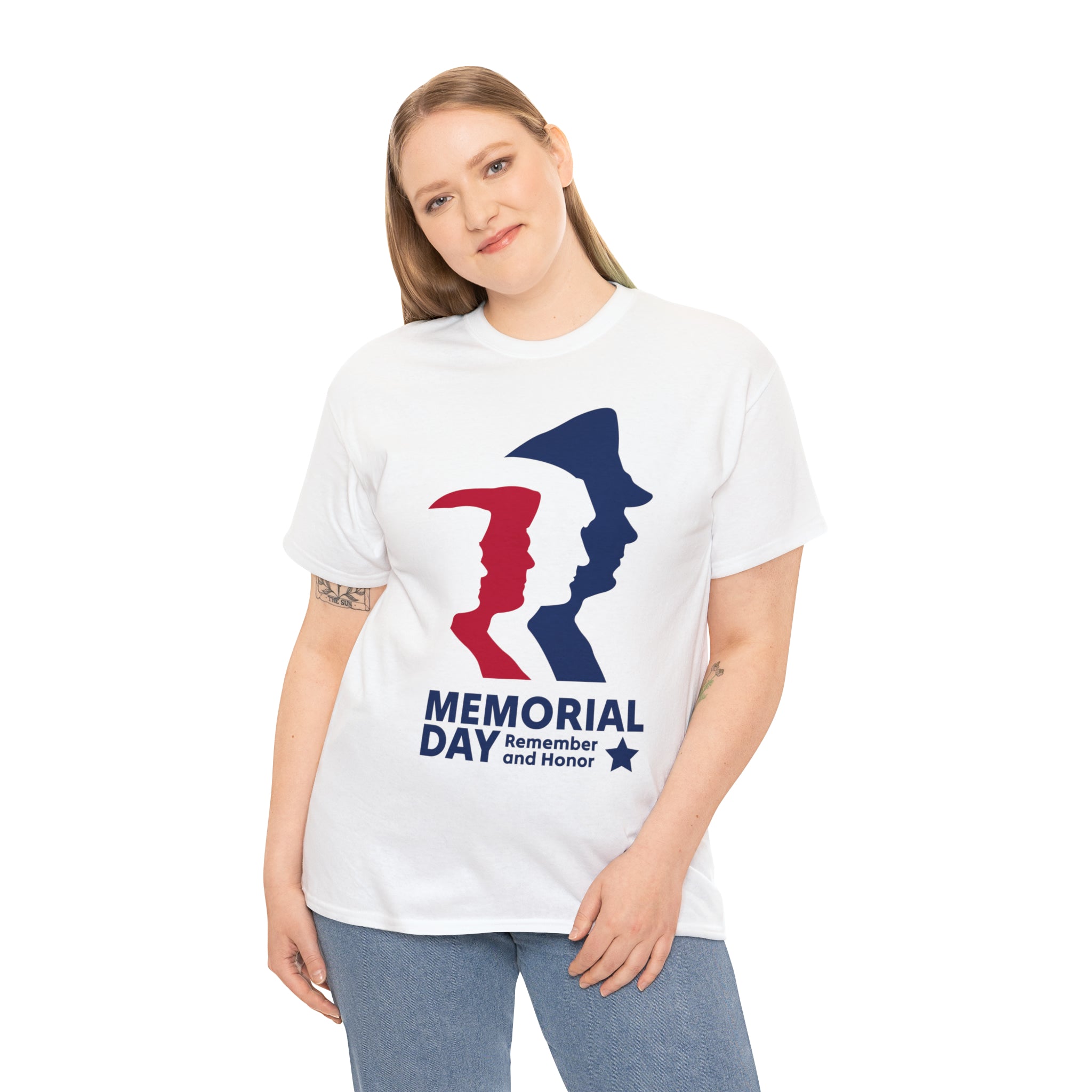 Memorial Day Heroes Unisex Heavy Cotton Tee