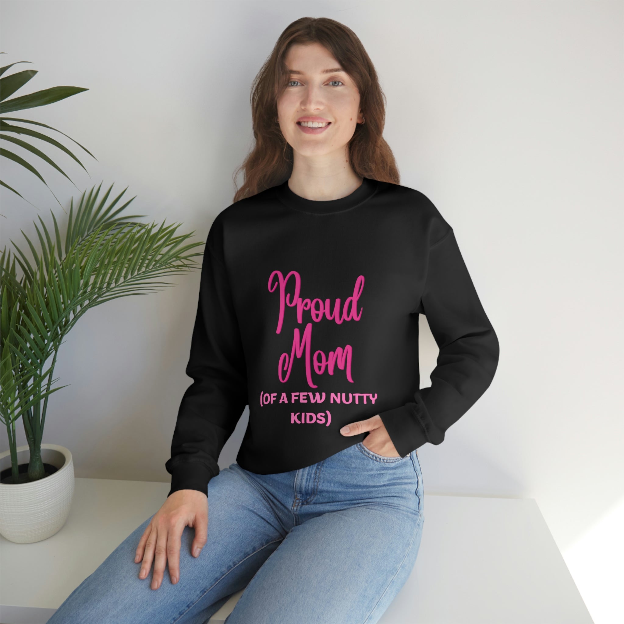 Proud MomUnisex Heavy Blend™ Crewneck Sweatshirt