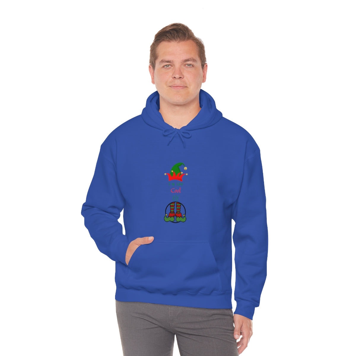 I'm The Cool Elf Unisex Heavy Blend™ Hooded Sweatshirt