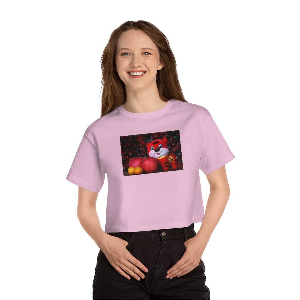 Tiger Girl Champion Women's Heritage Cropped T-Shirt