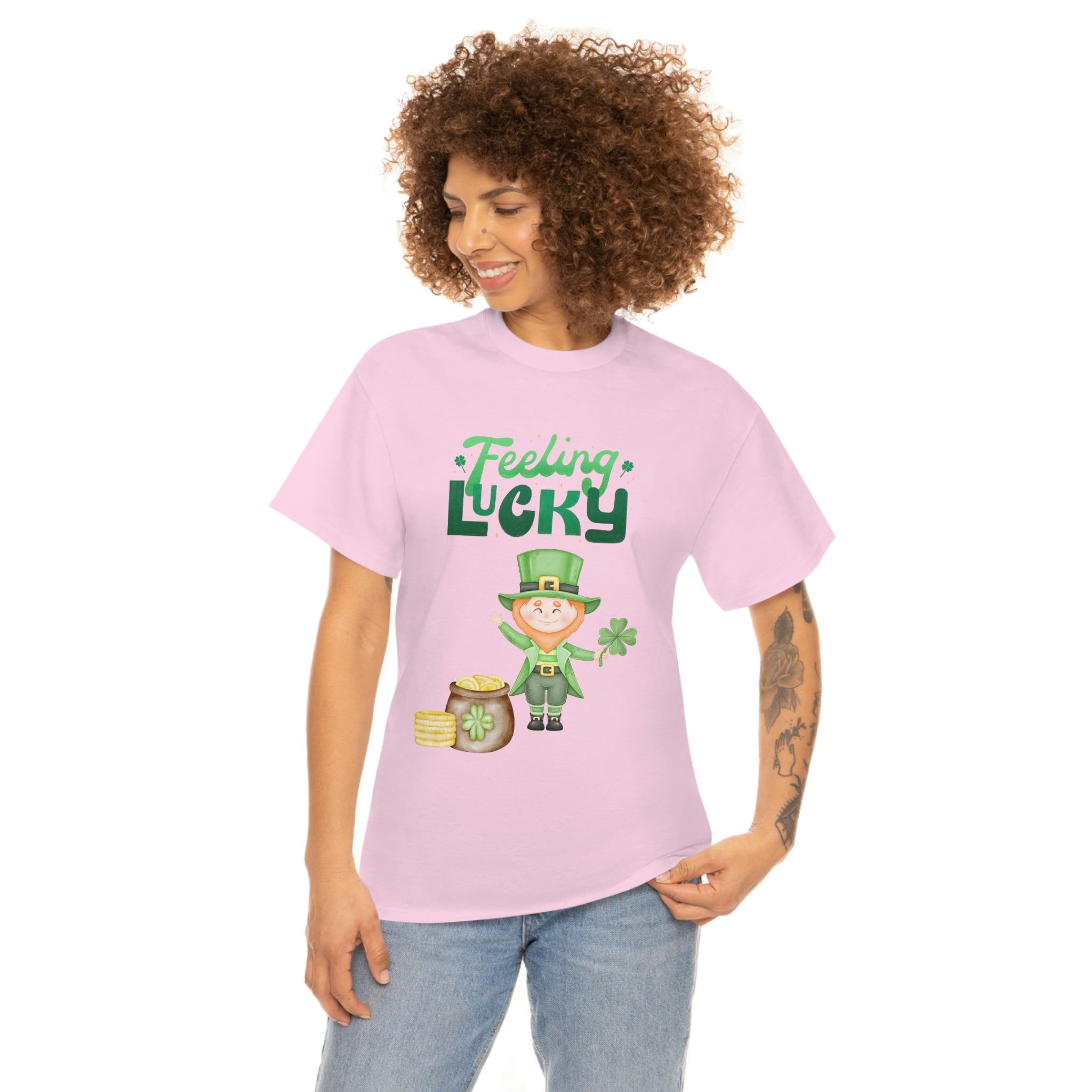 Feeling Lucky Unisex Heavy Cotton Tee