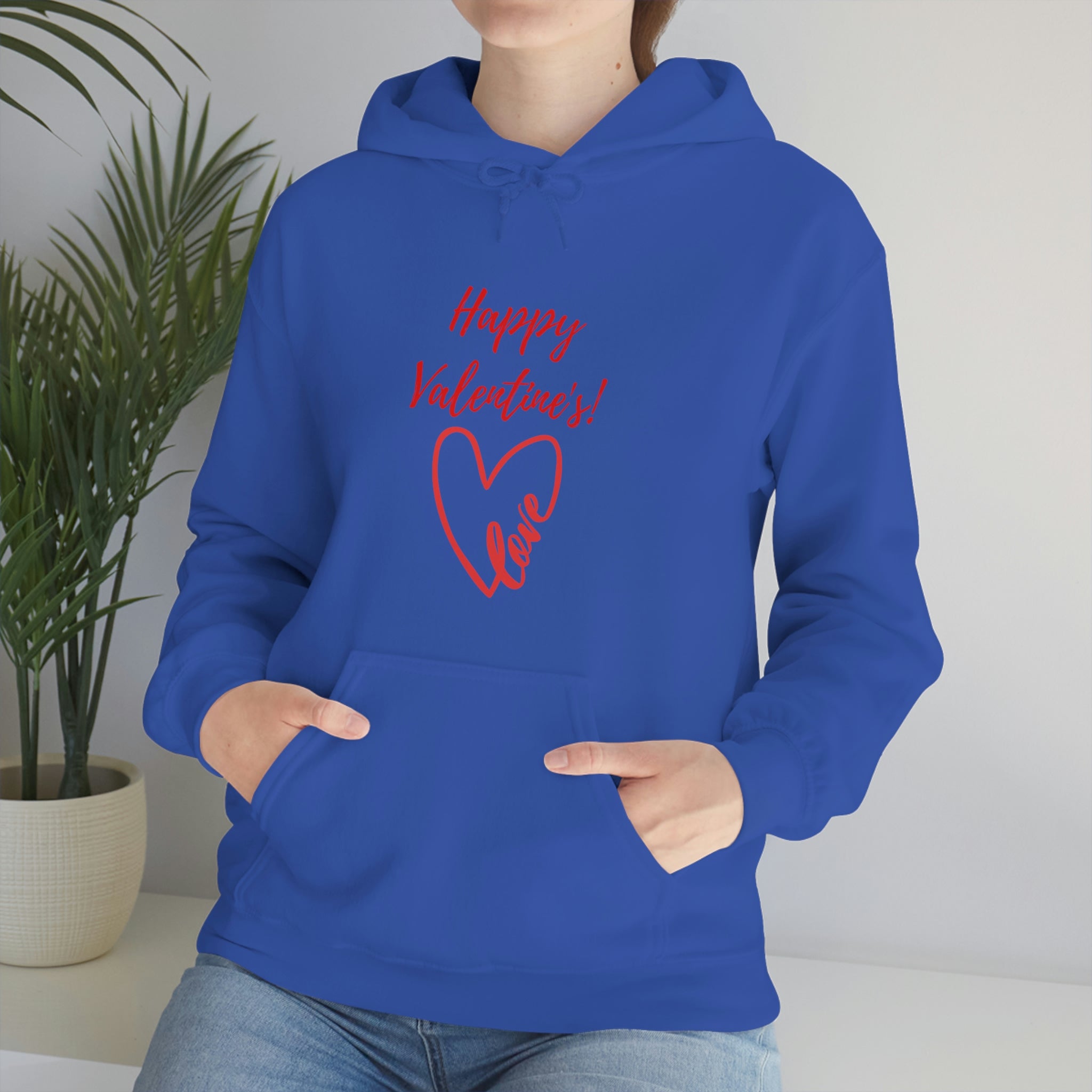 Happy Valentine's Love! Unisex Heavy Blend™ Hooded Sweatshirt