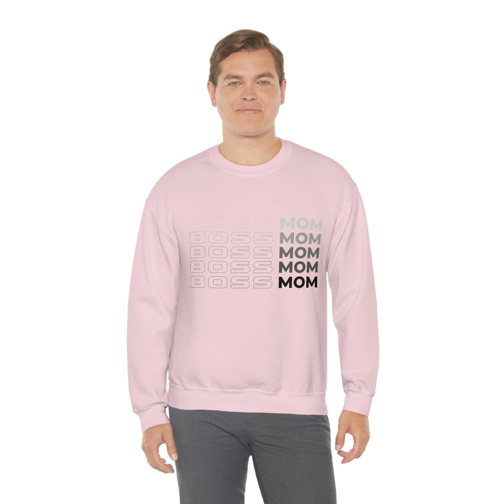 Boss Mom Unisex Heavy Blend™ Crewneck Sweatshirt