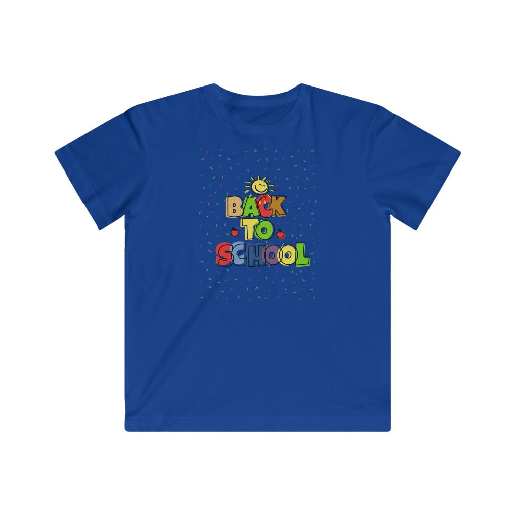 Sunny Back to School Boys Fine Jersey Tee