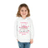 Valentine's With My Favorite Gnomie Toddler Pullover Fleece Hoodie