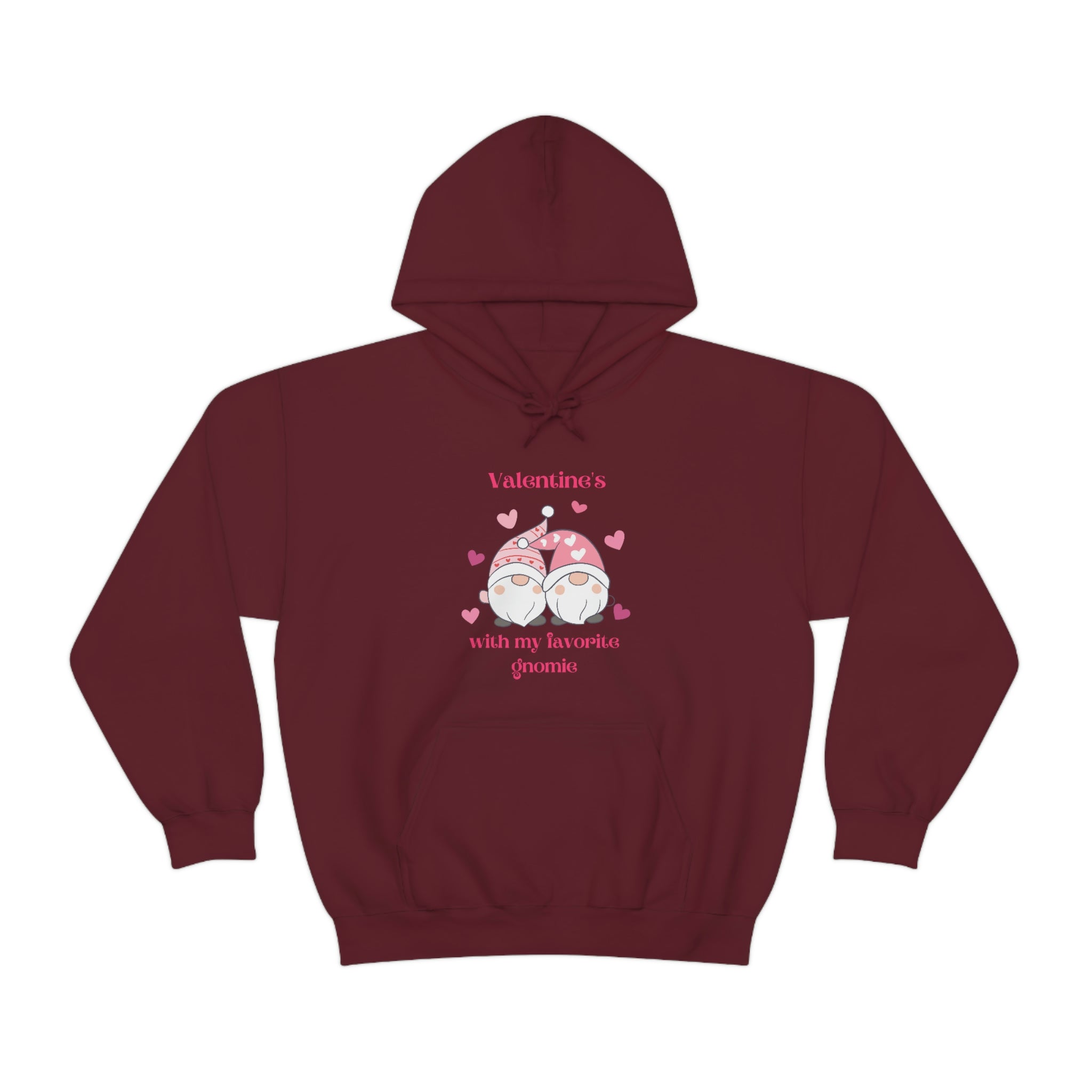 Valentine's With My Favorite Gnomie Unisex Heavy Blend™ Hooded Sweatshirt