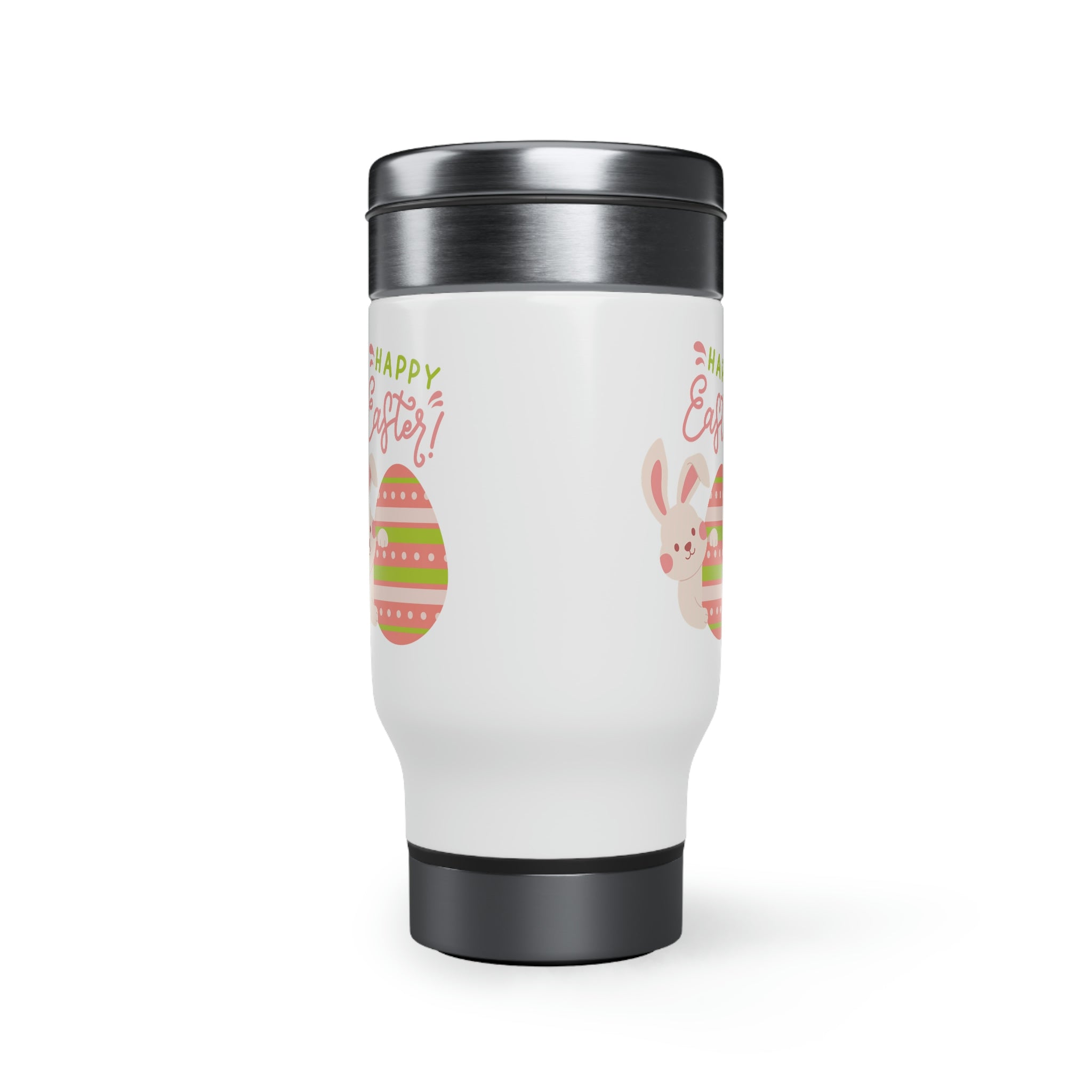 Easter Egg Stainless Steel Travel Mug with Handle, 14oz