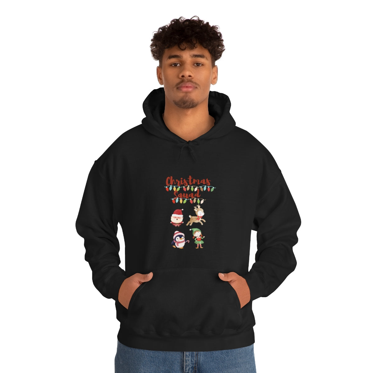 Christmas Squad Unisex Heavy Blend™ Hooded Sweatshirt