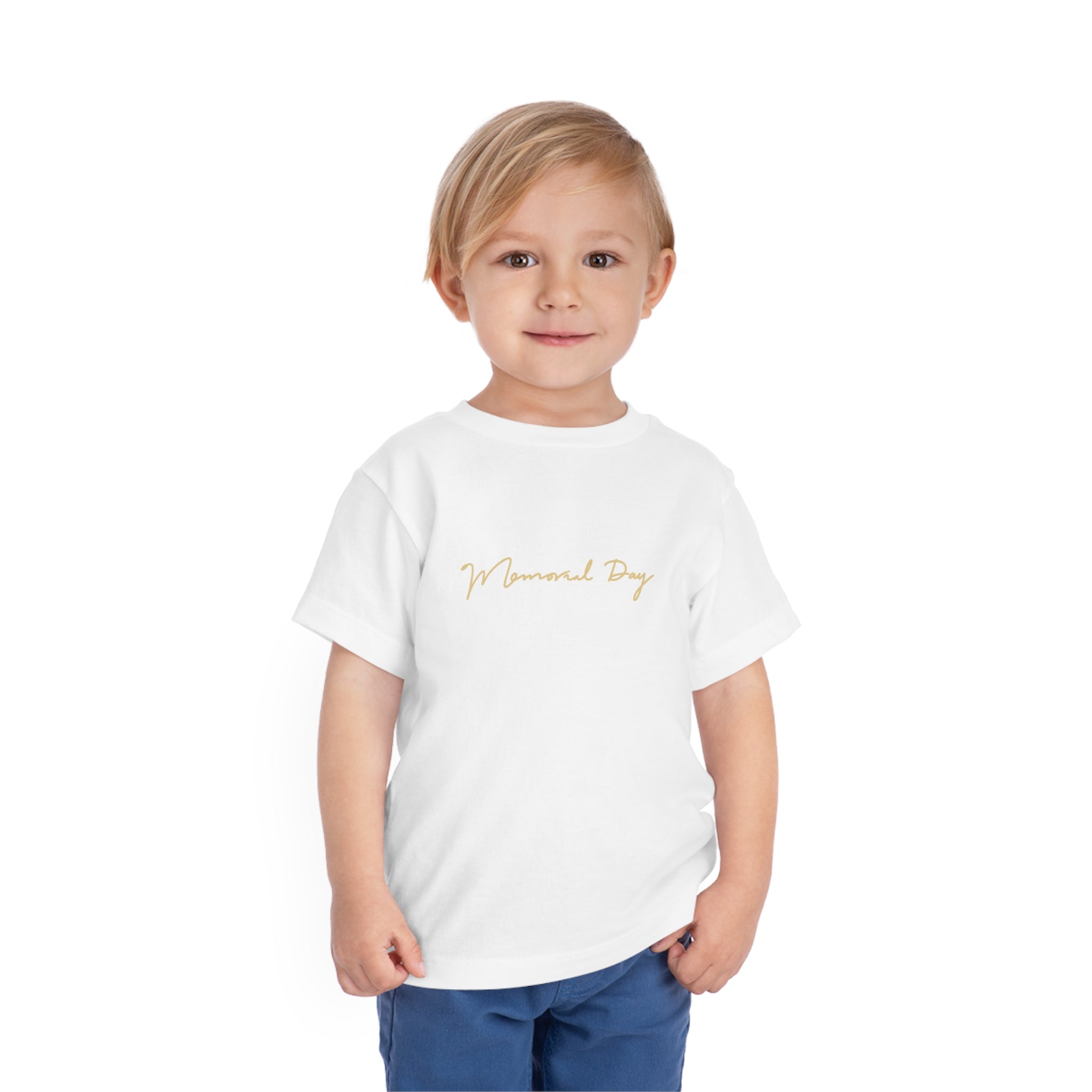 Memorial Day Toddler Short Sleeve Tee
