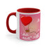 Happy Valentine's Day Accent Mug