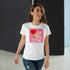 Happy Valentine's Day Single Jersey Women's T-shirt