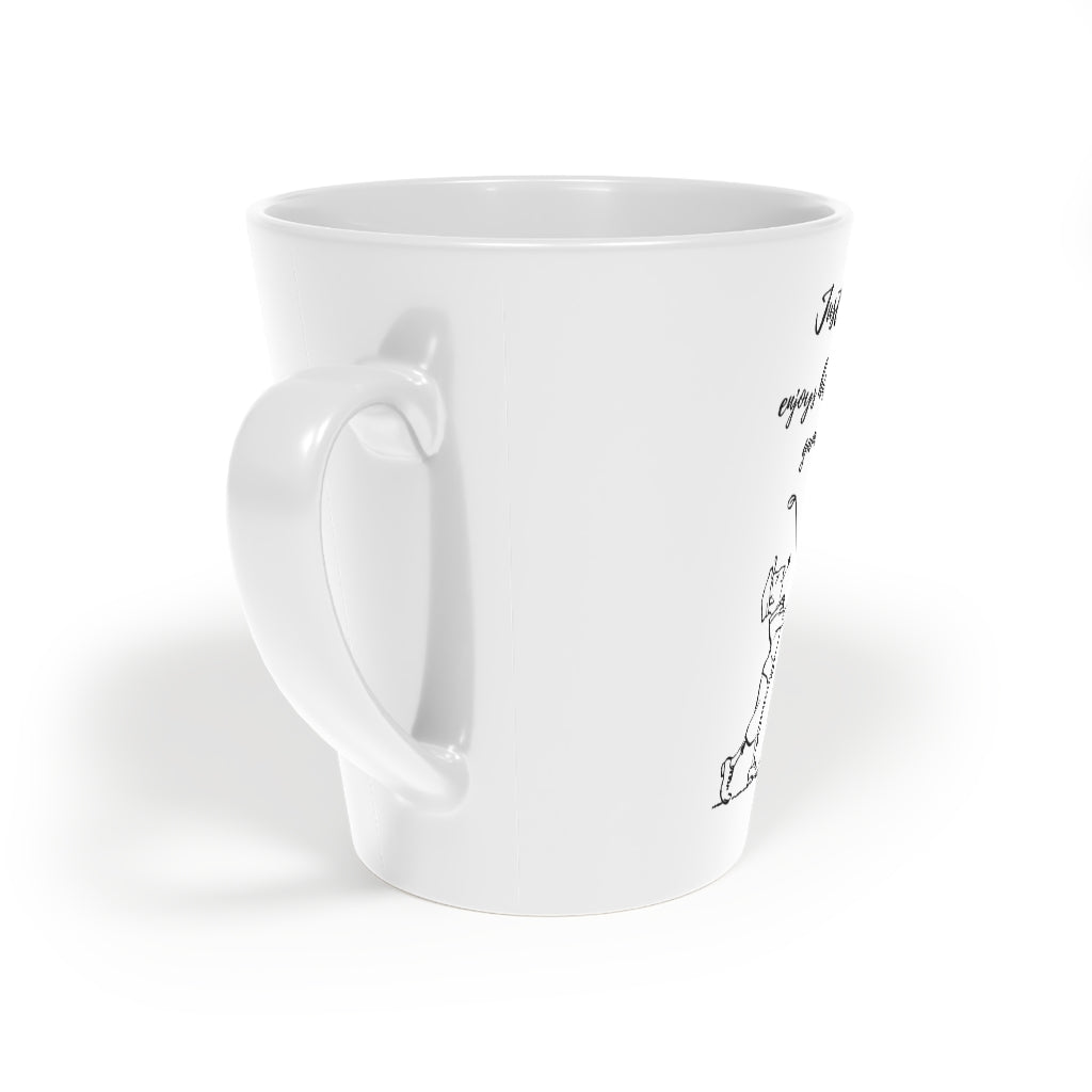 Golfer Latte Mug, 12oz