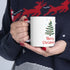 Merry Christmas Tree Ceramic Mug 11oz