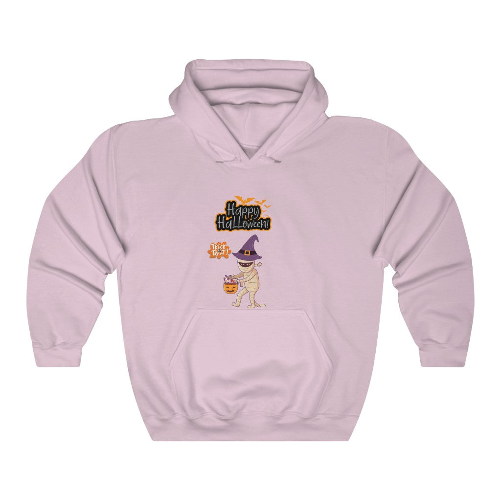 Happy Halloween Mummy Unisex Heavy Blend™ Hooded Sweatshirt