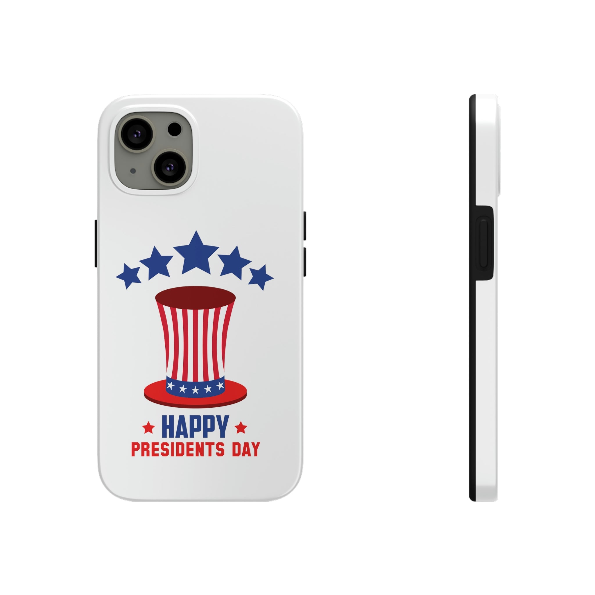 Happy President's Day Hat Tough Phone Cases, Case-Mate