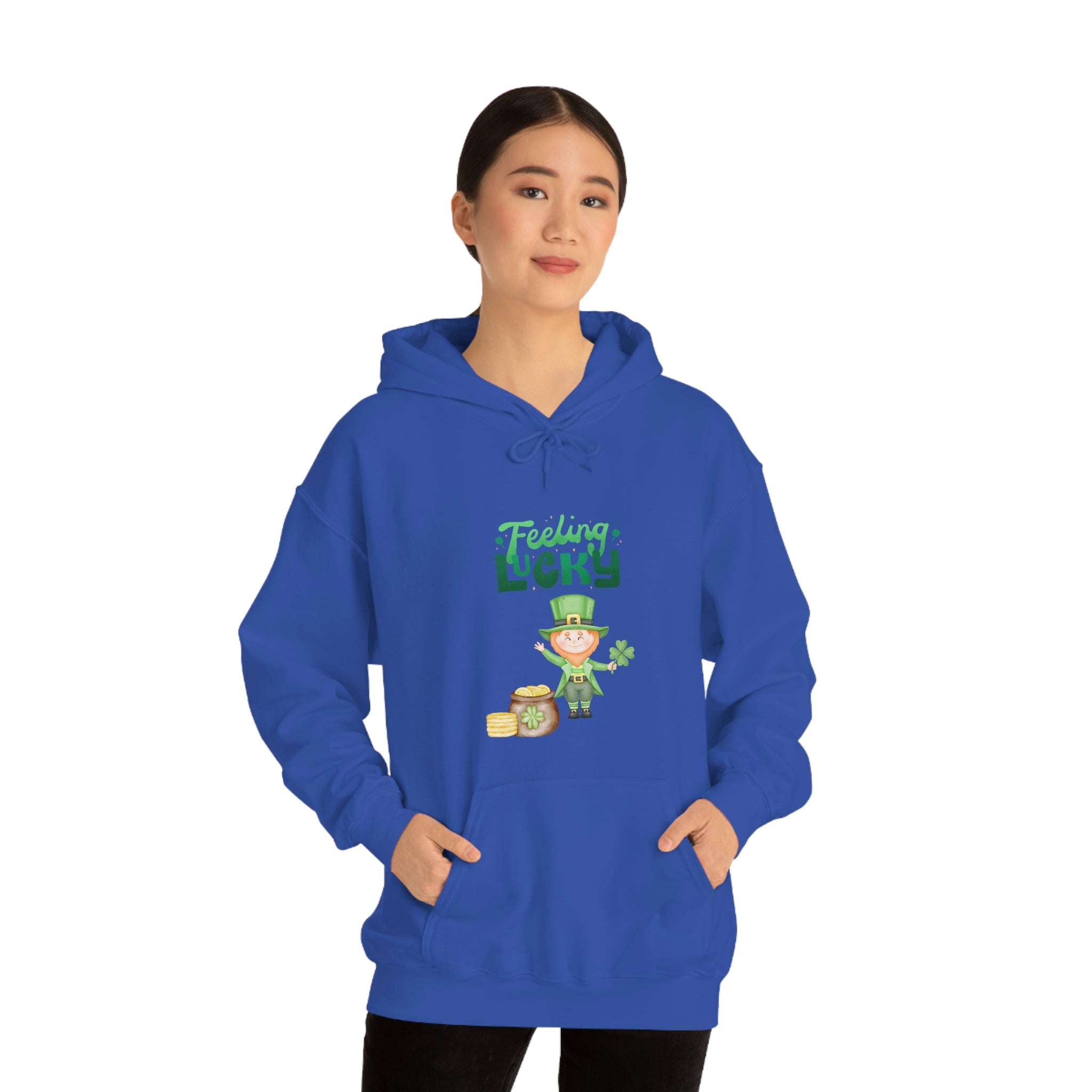 Feeling Lucky Unisex Heavy Blend™ Hooded Sweatshirt