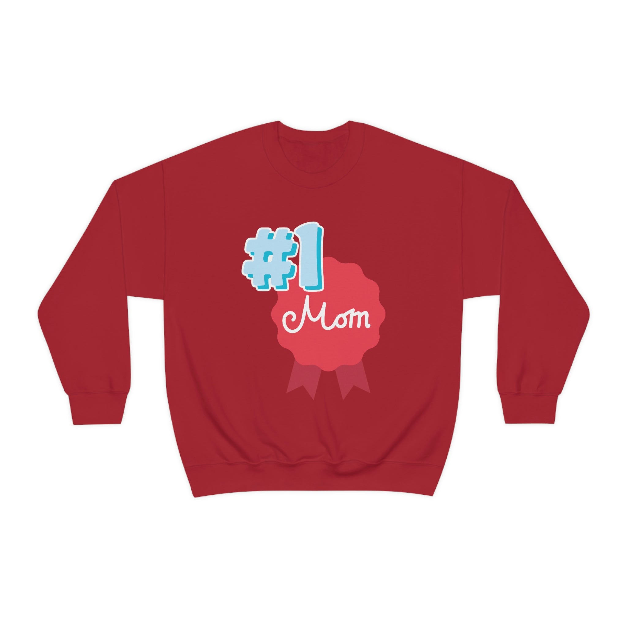 Mom You're No.1 Unisex Heavy Blend™ Crewneck Sweatshirt