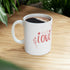 With Love Ceramic Mug 11oz