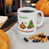 Happy Hallothanksmas Ceramic Mug 11oz