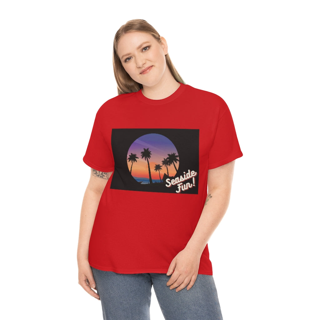 Seaside Fun Unisex Heavy Cotton Tee