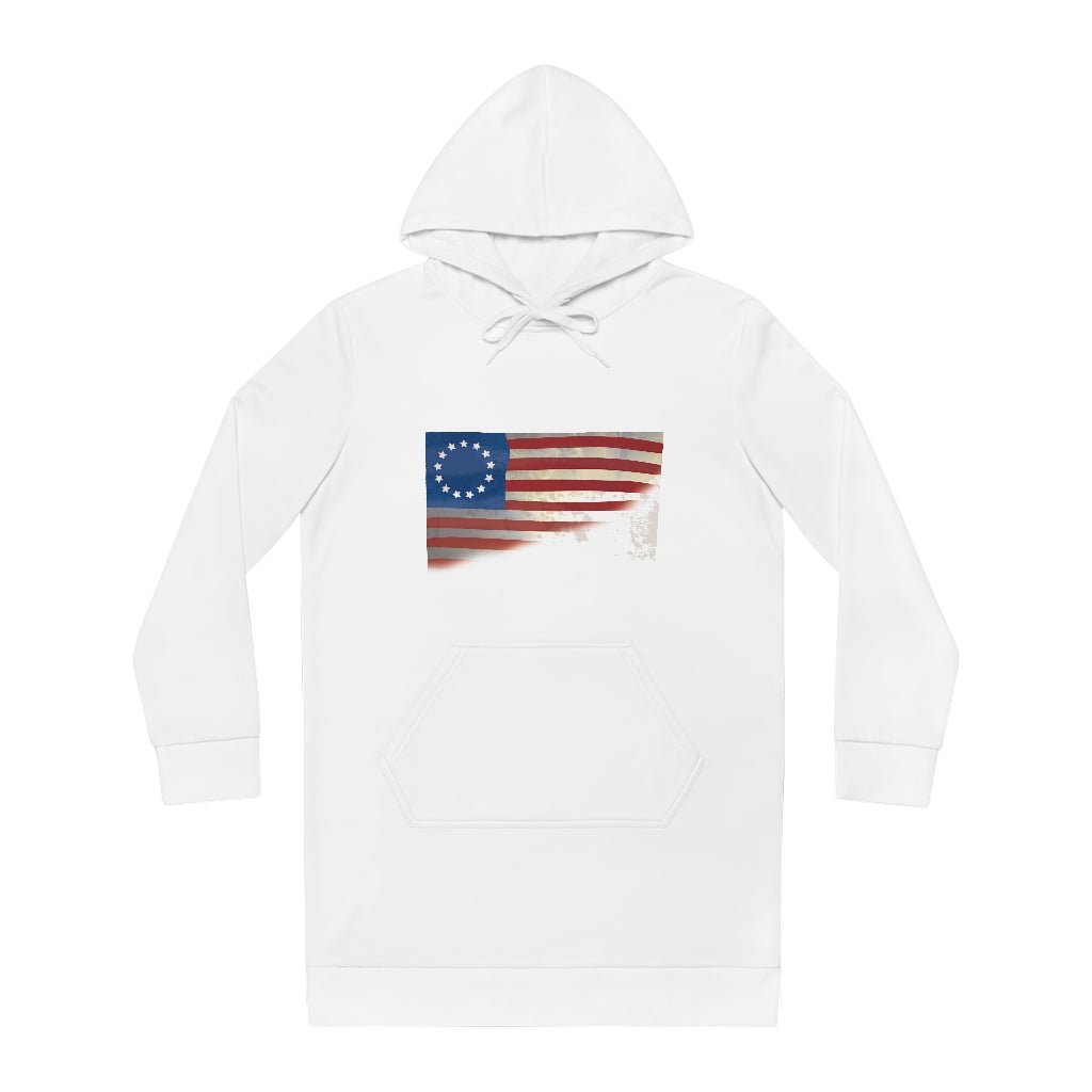 Old Glory Women's Hoodie Dress (AOP)