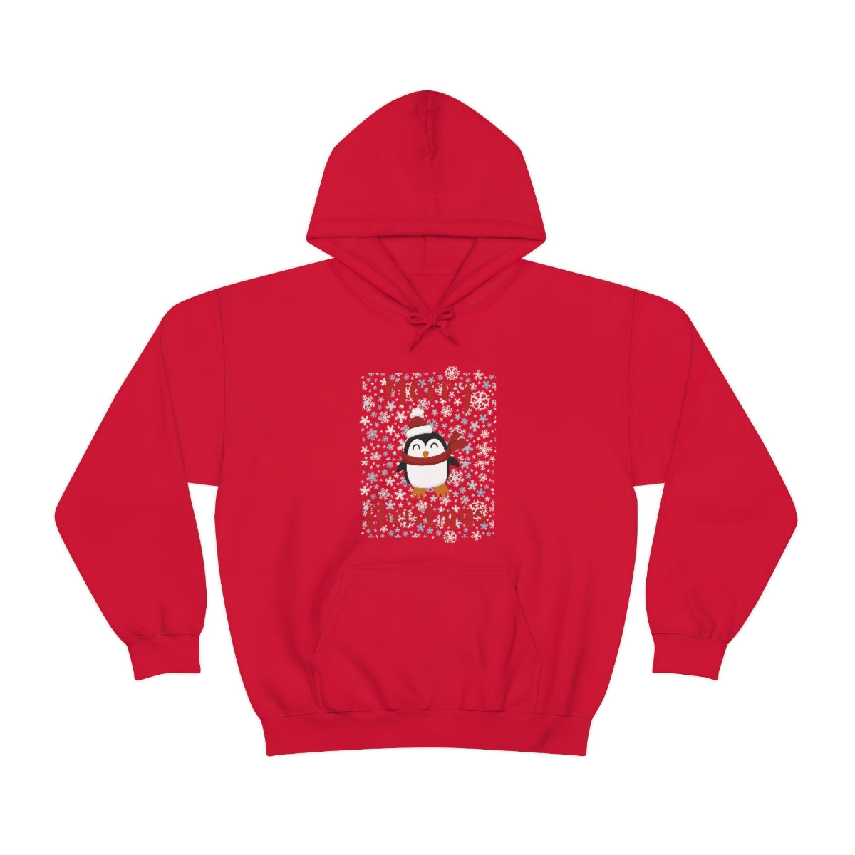 Cute Penguin Christmas Unisex Heavy Blend™ Hooded Sweatshirt