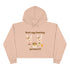 Egg Easter Partner Crop Hoodie