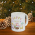 Happy Easter Gnome Ceramic Mug 11oz