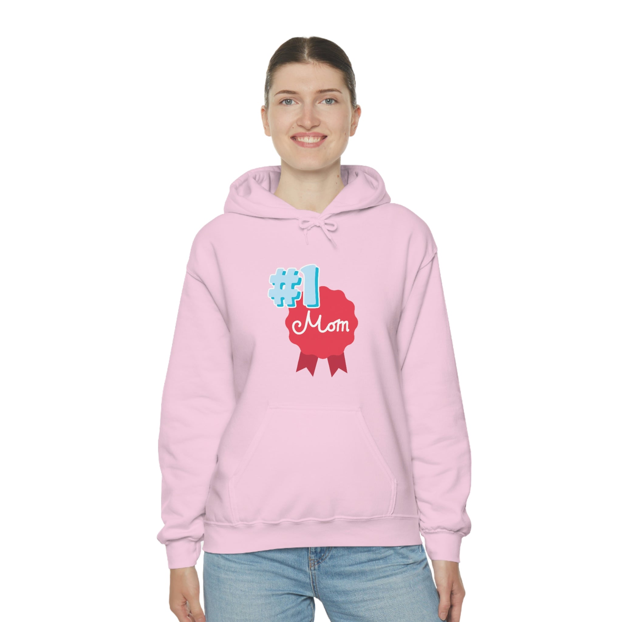 Mom You're No.1 Unisex Heavy Blend™ Hooded Sweatshirt