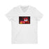 Tiger Unisex Jersey Short Sleeve V-Neck Tee