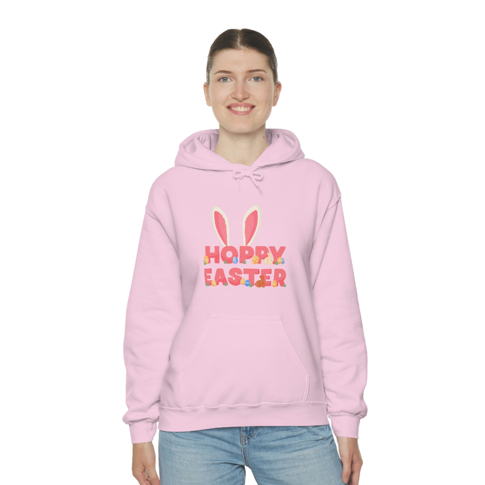 The Hoppy Easter Unisex Heavy Blend™ Hooded Sweatshirt