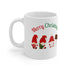 Cute Gnome Merry Christmas Ceramic Mug 11oz