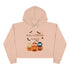 The Happy Halloween Pumpkin Gang Crop Hoodie