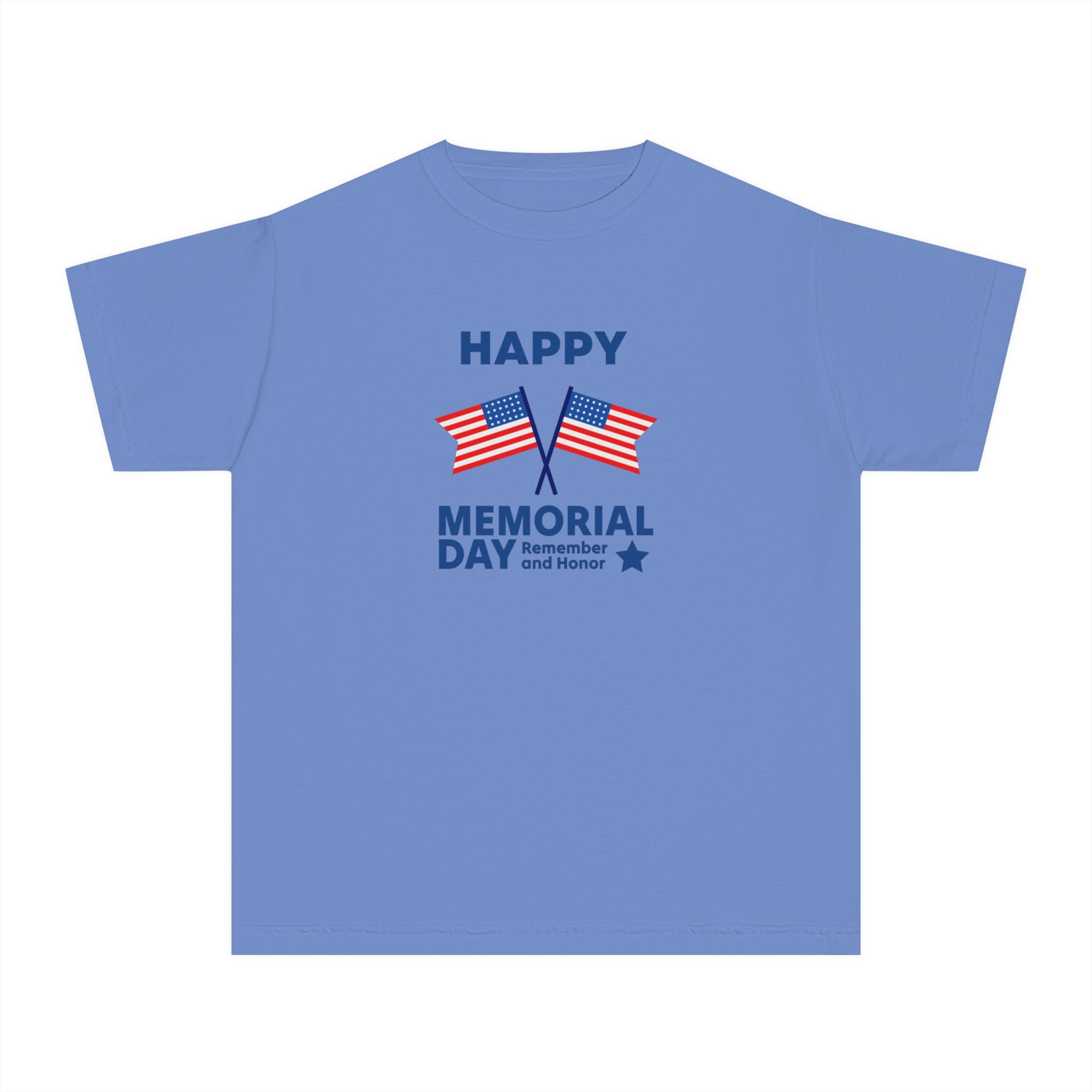 Happy Memorial Day Youth Midweight Tee