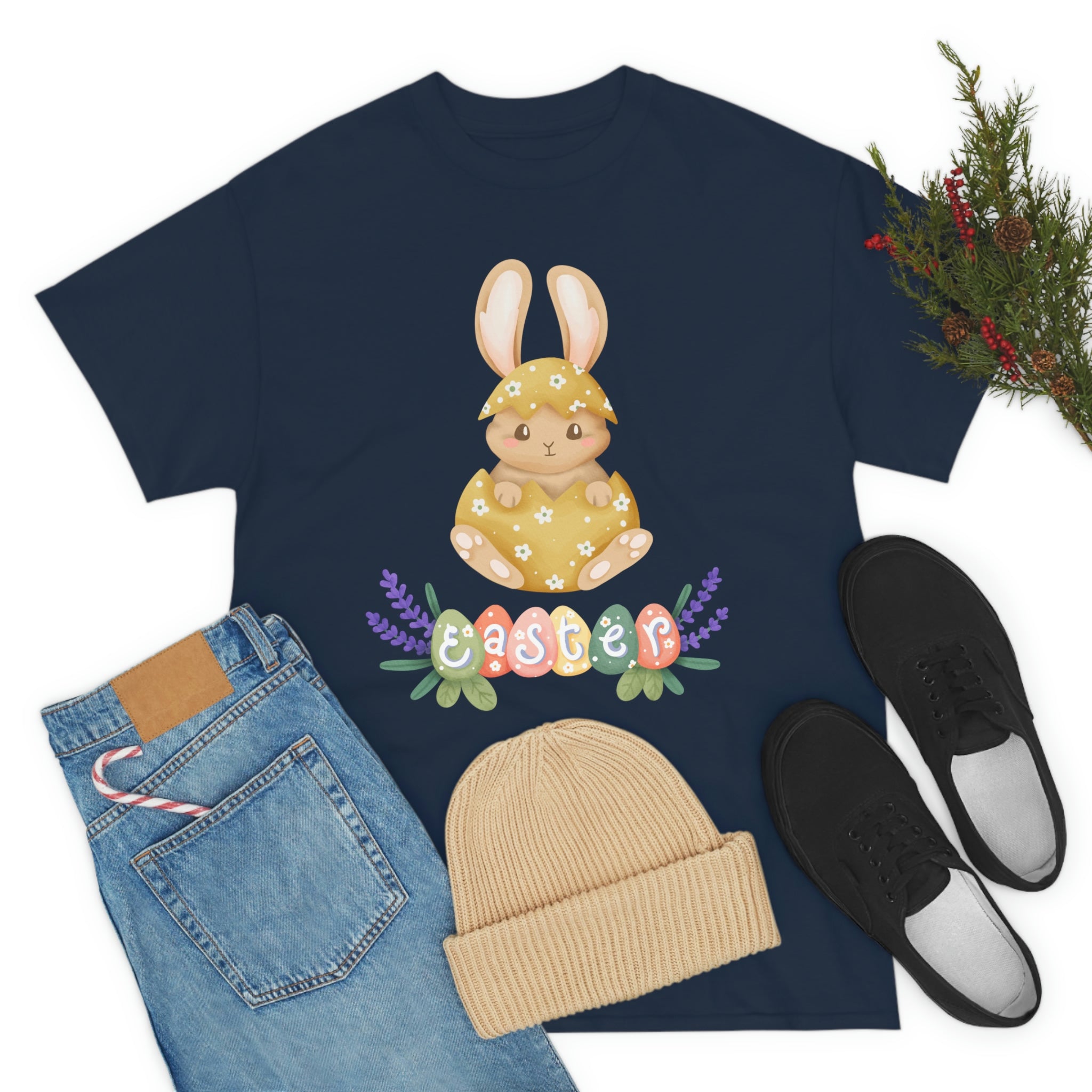 Easter Hunt Is On Unisex Heavy Cotton Tee