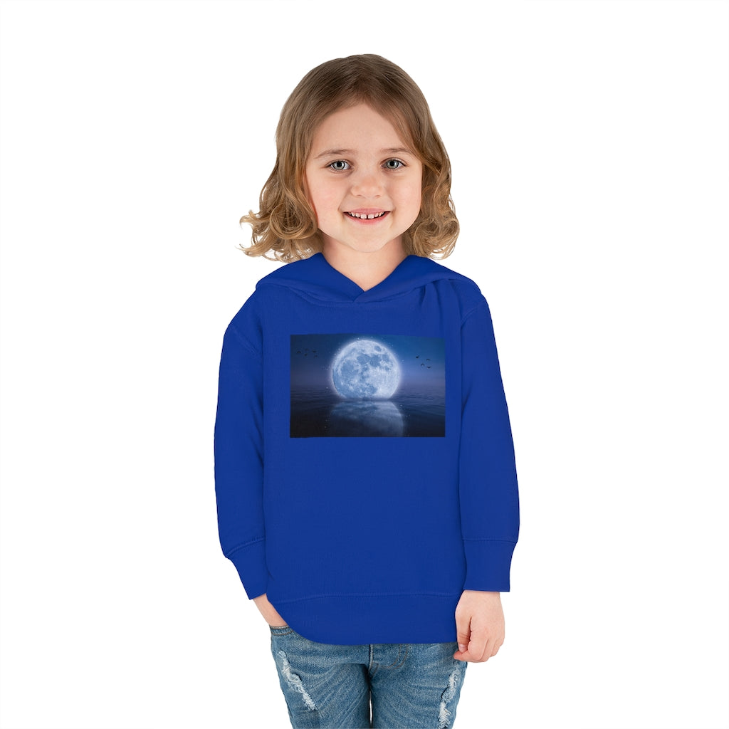 Mystical Moon Toddler Pullover Fleece Hoodie