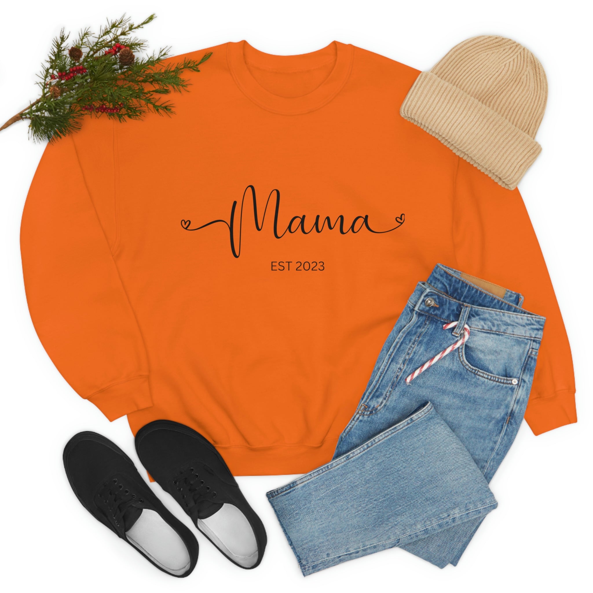 Happy Mama Day Unisex Heavy Blend™ Crewneck Sweatshirt